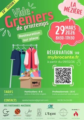 34e vide-greniers de printemps