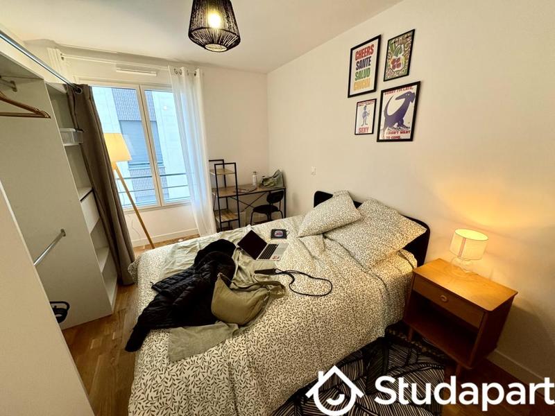 Chambre - 20 m² - 1 pièce