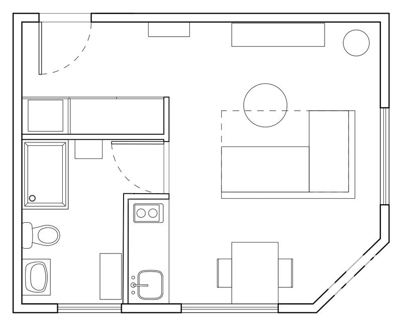 Appartement - 29 m² - 1 pièce
