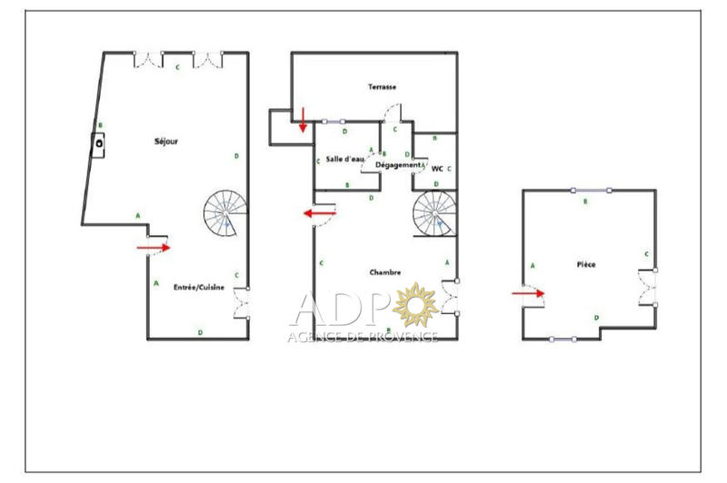 Appartement - 51 m² - 3 pièces