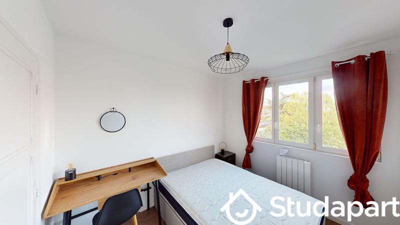 Chambre - 63 m² - 1 pièce