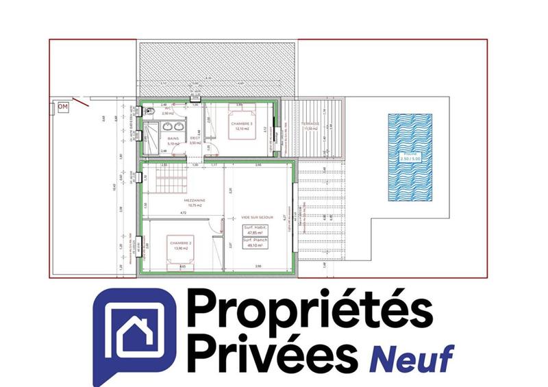 Maison - 128 m² - 4 pièces