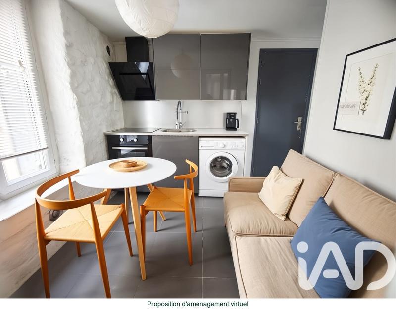 Appartement - 20 m² - 1 pièce