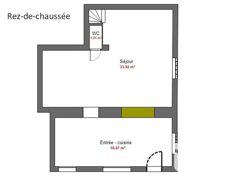 Maison - 82 m² - 5 pièces