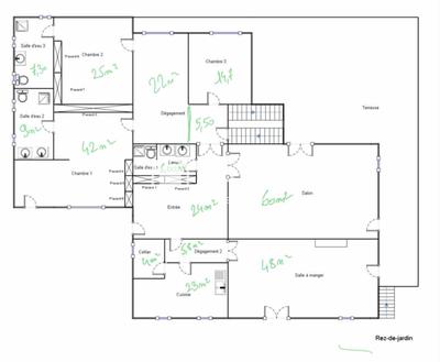 Maison - 483 m² - 6 pièces