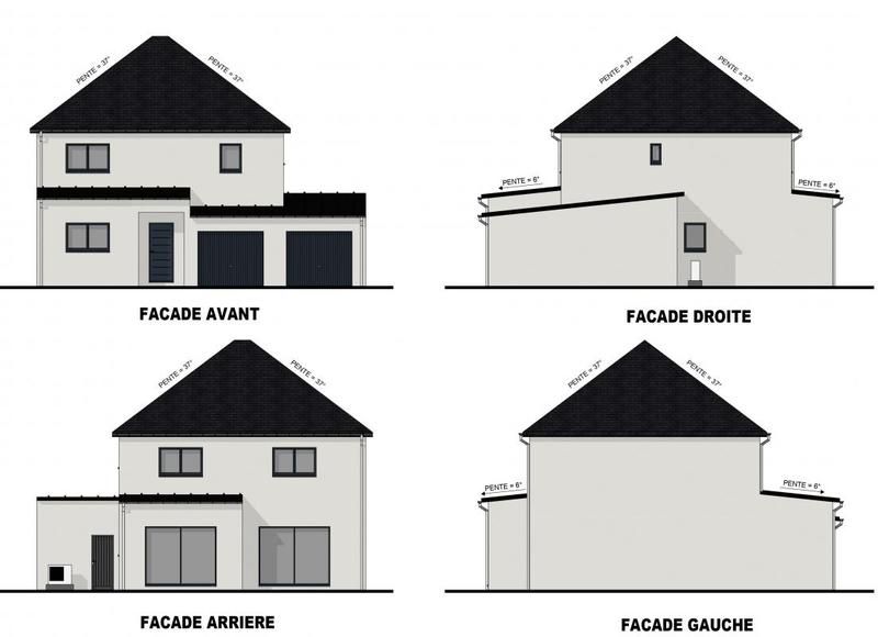 Maison - 128 m² - 7 pièces