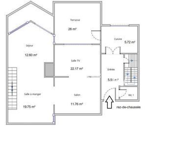 Maison - 155 m² - 6 pièces