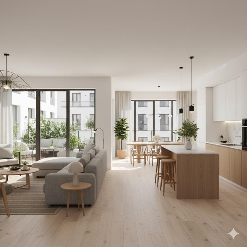 Appartement - 62 m² - 3 pièces