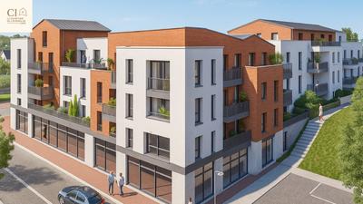 Appartement - 44 m² - 2 pièces