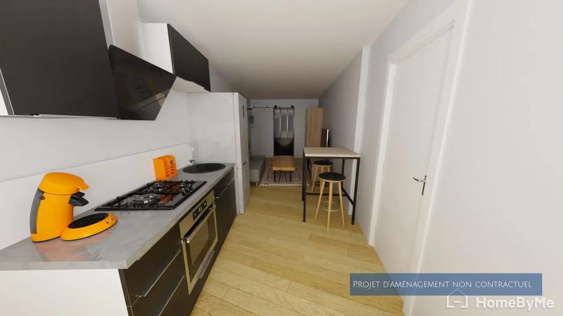 Appartement - 19 m² - 1 pièce