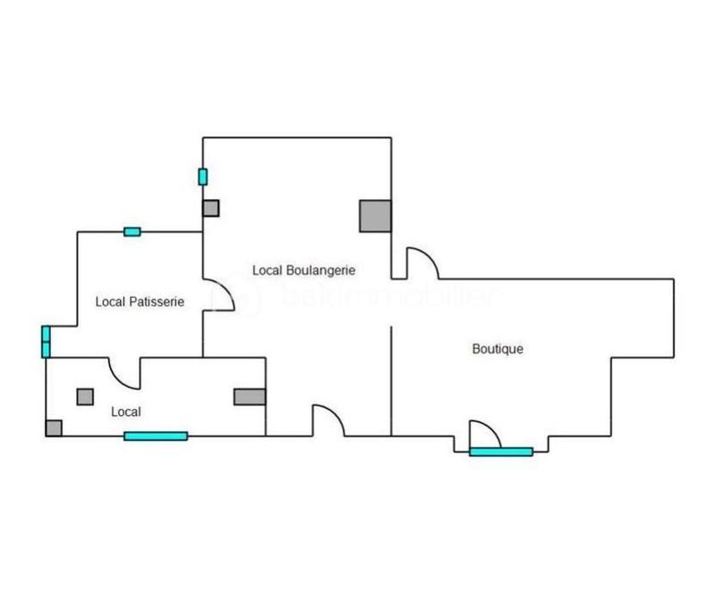 Bureau - 103 m² - 4 pièces