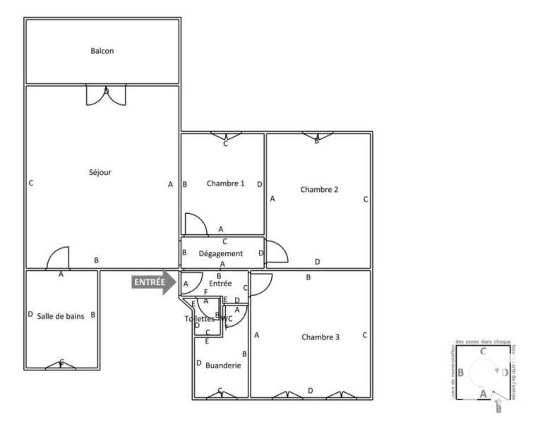 Appartement - 90 m² - 4 pièces