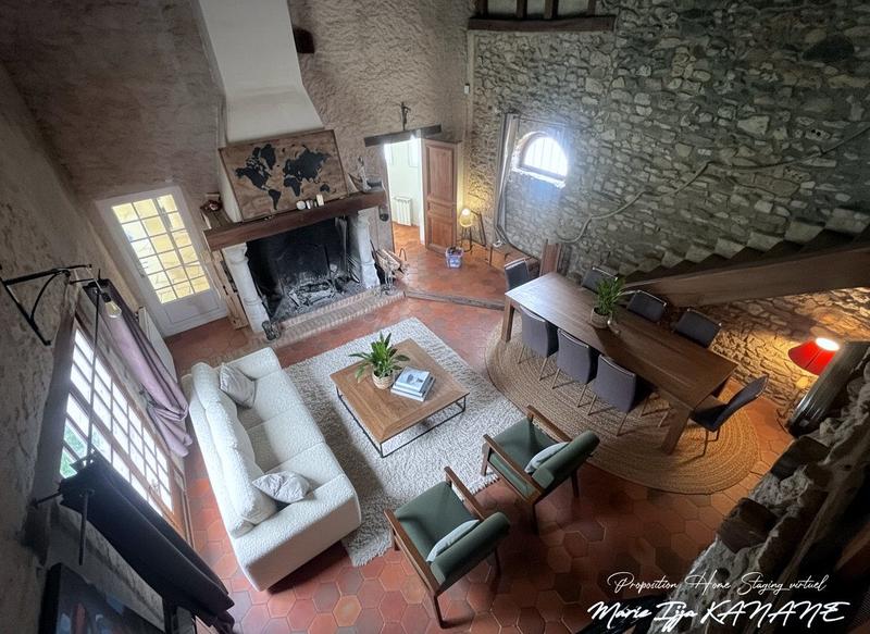 Maison ancienne - 250 m² - 8 pièces