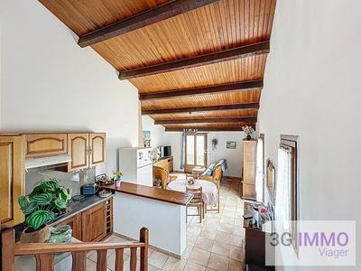 Viager - Maison - 75 m² - 3 pièces