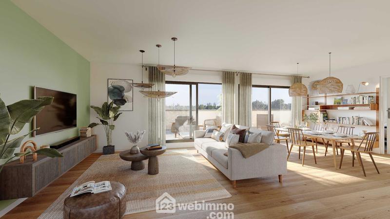 Appartement - 63 m² - 3 pièces