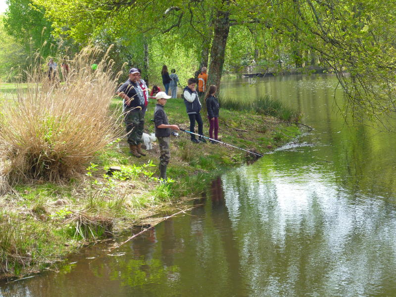 Animation printemps "Pêche à l'étang de Moré"