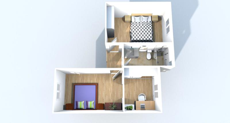 Maison - 80 m² - 3 pièces