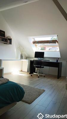 Chambre - 15 m² - 1 pièce