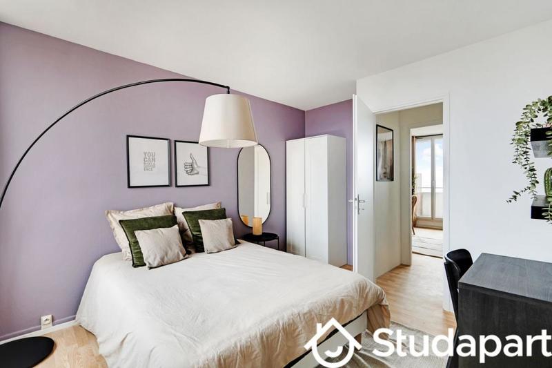 Chambre - 13 m² - 1 pièce