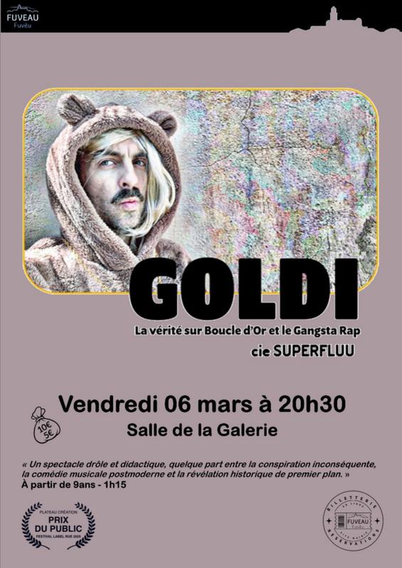 Spectacle – Goldi « la vérité sur Boucle d’Or &amp; le Gangsta Rap »