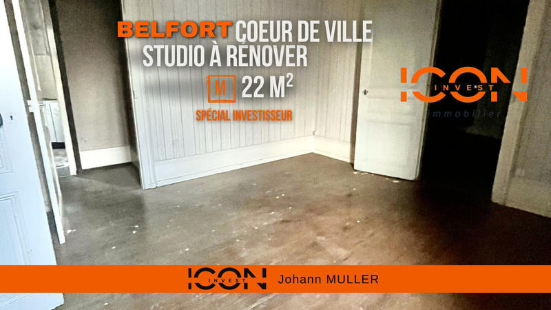 Appartement - 22 000 m² - 1 pièce