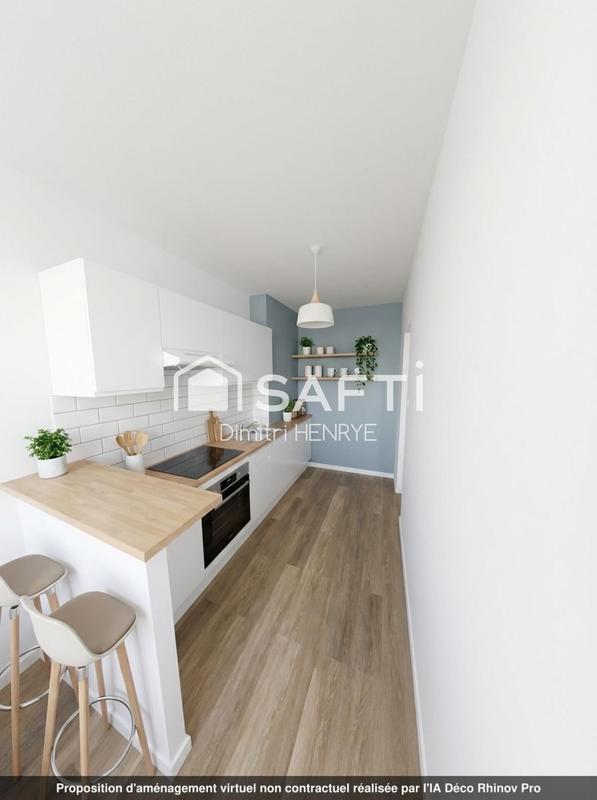 Appartement - 50 m² - 2 pièces