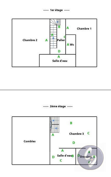 Maison ancienne - 123 m² - 5 pièces
