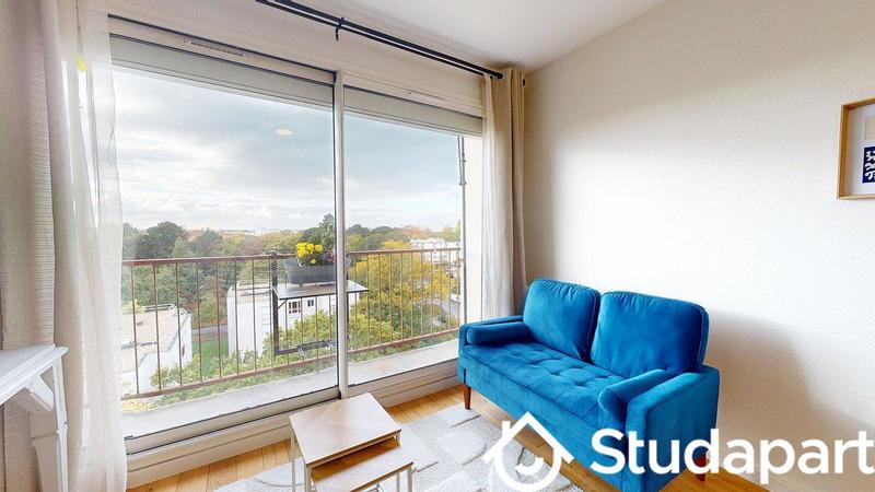 Chambre - 9 m² - 1 pièce