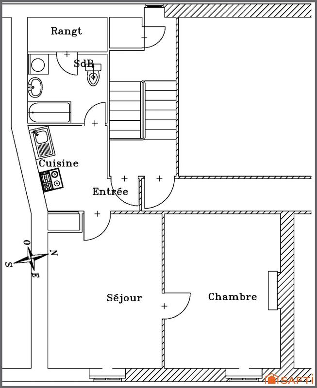 Appartement - 42 m² - 2 pièces