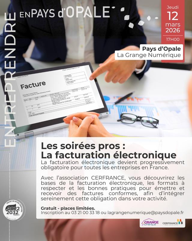 Les soirées pro : la facturation électronique