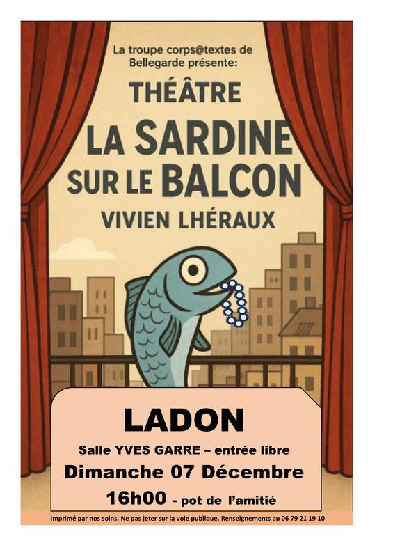 Théâtre &quot;La sardine sur le balcon&quot;