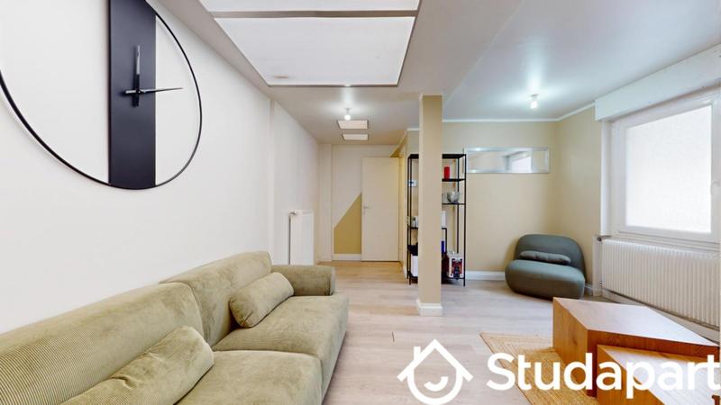 Chambre - 17 m² - 1 pièce