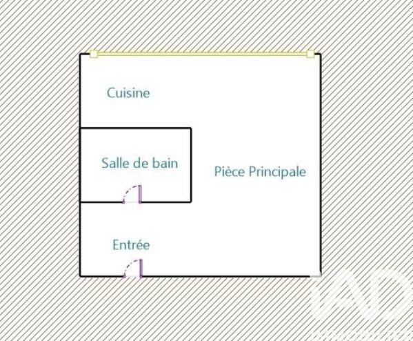 Studio - 31 m² - 1 pièce