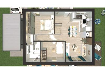 Maison - 110 m² - 4 pièces