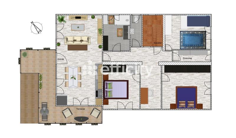 Maison - 169 m² - 6 pièces