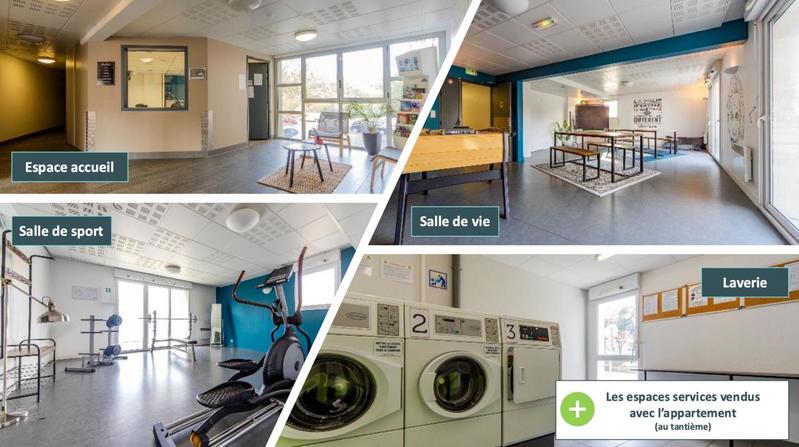 Appartement - 23 m² - 2 pièces