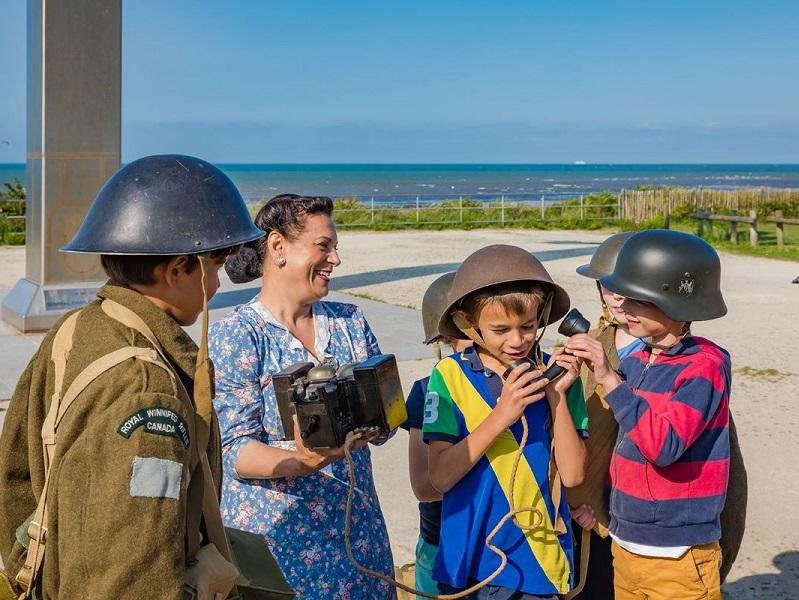 Le Débarquement raconté aux enfants et aux grands sur Juno