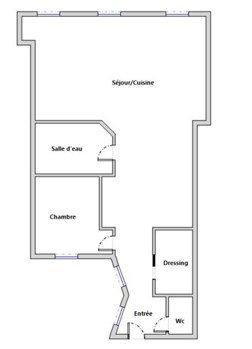 Appartement - 67 m² - 3 pièces