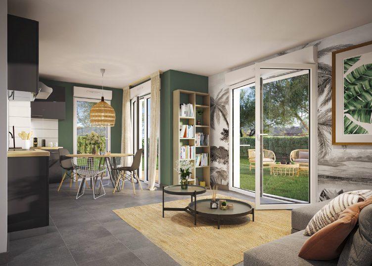 Appartement - 38 m² - 2 pièces