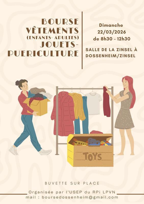 Bourse aux vêtements et jouets