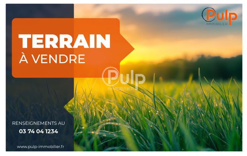 Terrain constructible - 883 m²