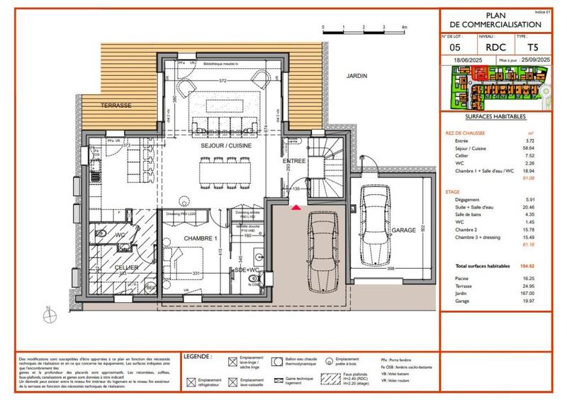 Villa - 154 m² - 5 pièces