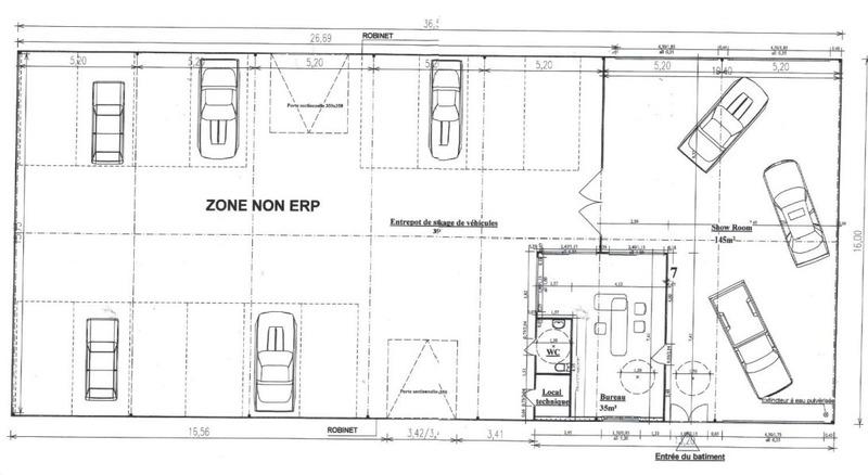 Local d'activité / Entrepôt - 750 m² - 3 pièces