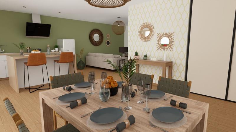 Maison - 100 m² - 5 pièces