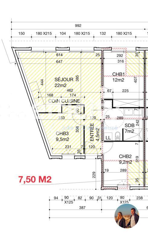 Maison - 65 m² - 4 pièces