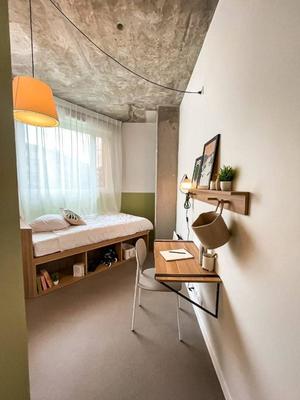 Chambre - 10 m² - 1 pièce