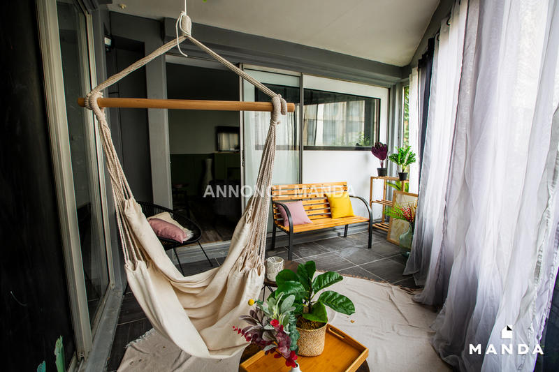 Chambre - 12 m² - 6 pièces