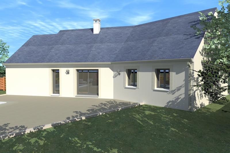 Maison - 88 m² - 6 pièces