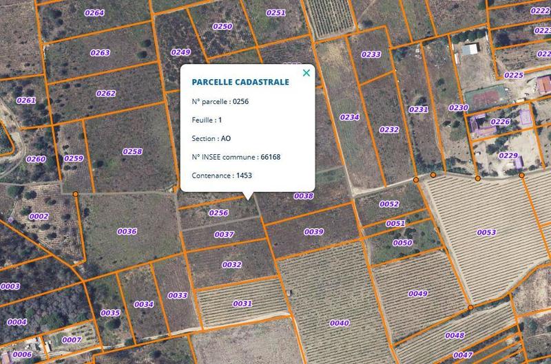 Terrain agricole - 1 453 m²
