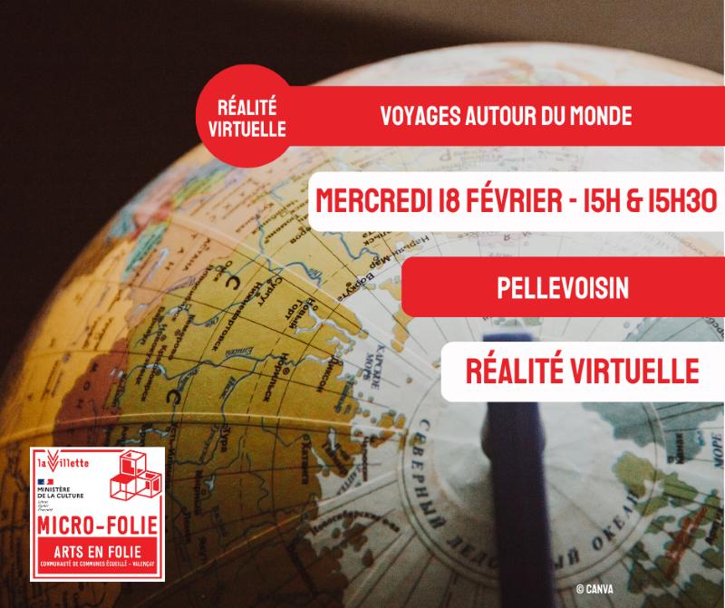 Micro-Folie : "Voyage autour du monde"